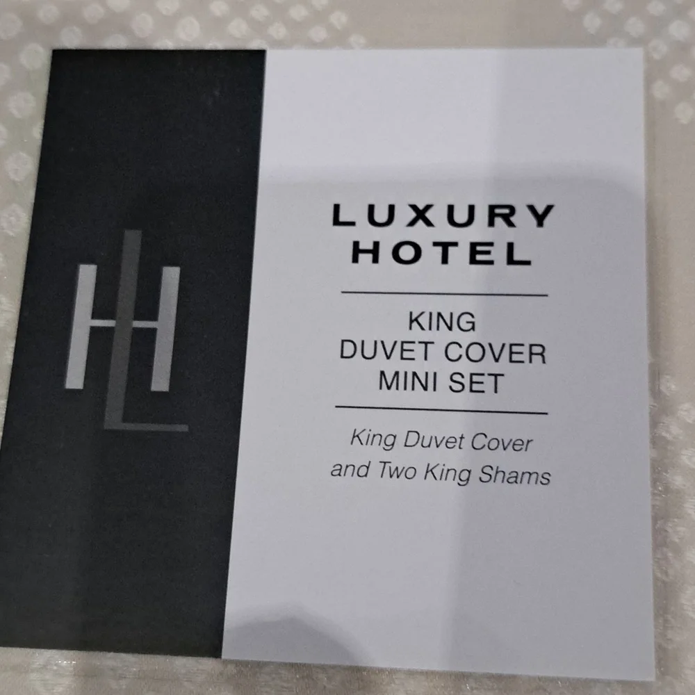 Luxury Hotel Fairmont Duvet Cover Mini Set